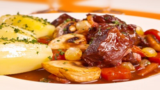 Estouffade de bœuf à la bière brune Val'aisne