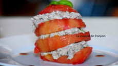 Tomate borsalino à la sardine
