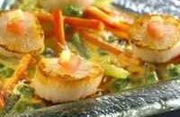 Gratin de Saint-Jacques Arlequin