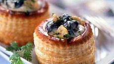 Vol-au-vent d'escargots au riesling