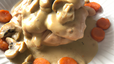 Suprême de volaille au lapsong souchong