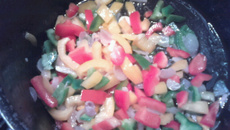 Filet mignon à la Basquaise