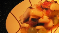 Salade de fruits d'hiver marinés