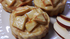 Petit gâteau biscuité aux pommes (minceur)
