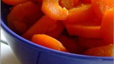 Carottes vichy à la vanille