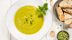 Purée de pois cassés au Companion