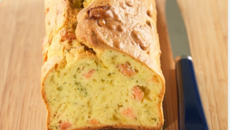Cake au saumon et à l'aneth