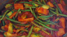 Légumes au curry