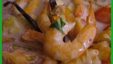 Crevettes / Vanille vs coco