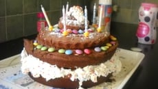 Gâteau d'anniversaire chocolat