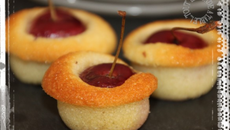 Mini financiers à la cerise