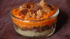 Gratin automnal au boudin noir