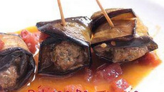 Rouleaux d'Aubergines au bœuf - Köfteli Patlýcan