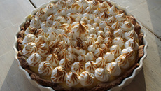 Tarte au citron pour 8 convives