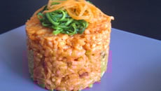 Risotto estival à la tomate