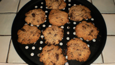Cookies aux pépites de chocolat (levés au bicarbonate de soude)