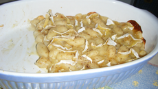 Gnocchis gratinés au camembert