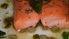 Saumon à l'italienne