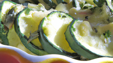 Gratin de courgettes pour les enfants