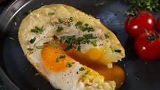 Pommes de terre farcies à l'œuf