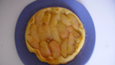 Tarte caramelisée aux poires
