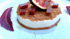 Bavarois aux figues