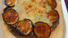 Soufflé d'aubergines