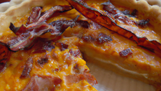 Quiche de potimarron au bacon