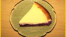 Cheesecake au citron et myrtilles