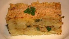 Parmentier de cabillaud classique