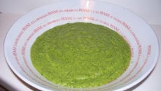 Soupe de courgettes au chèvre