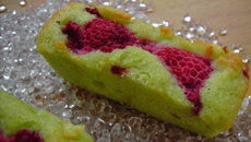 Financiers framboise pistache