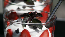 Délice aux fraises maison