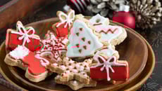 Sapin de Noël aux amandes et à la clémentine