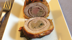 Filet mignon de porc en croûte à la Tome de Cambrai