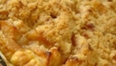 Tarte pommes-bananes version "crumble" rapide