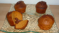 P'tits moelleux au caramel et nutella