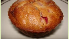 Muffins aux framboises et au Crunch chocolat blanc