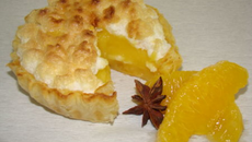 Tartelettes à l'orange curd meringuées