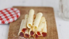 Cigarettes russes à la Confiture de Fraises-Fraises des Bois Bonne Maman