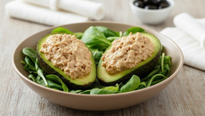 Salade d'avocat au thon