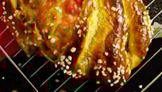 Brioches marbrées à la rhubarbe