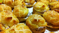 Petits choux salés