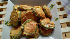 Courgettes en beignets