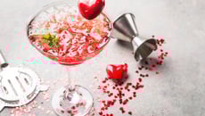 Cocktail saint valentin