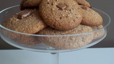 Cookies pralinoise et noisettes torréfiées