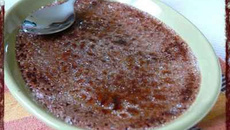 Crème brûlée au chocolat