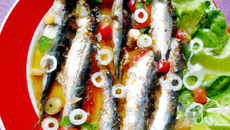 Sardines marinées aux aromates