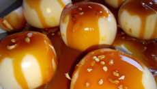 Pomme d'amour au caramel