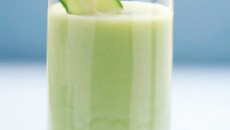 Gaspacho de concombre frais